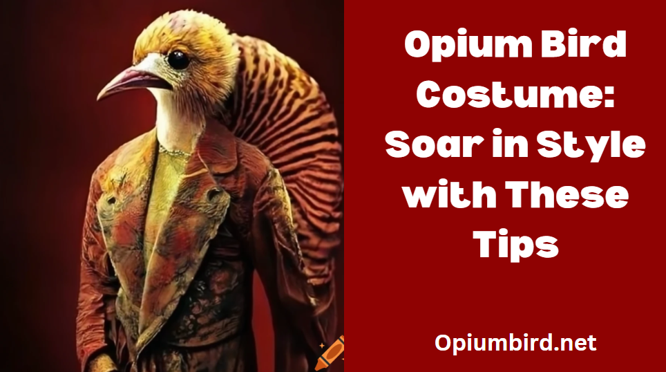 Opium Bird Costume: Soar in Style with These Tips